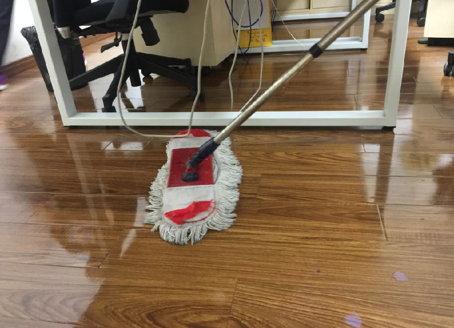 西昌市木地板保洁案例